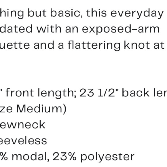 Rag and Bone Jenna knitted muscle tee NWT - Picture 6 of 9